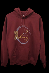 Honey Malcom Hoodie - Maroon